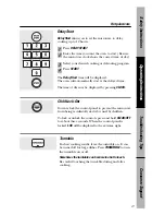 Preview for 27 page of Hotpoint REM25 Owner'S Manual