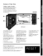 Preview for 5 page of Hotpoint REM29H Use And Care & Cooting Manual