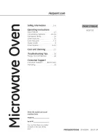 Предварительный просмотр 1 страницы Hotpoint RES0730 Owner'S Manual