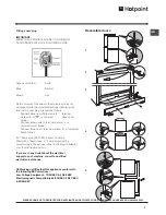 Preview for 3 page of Hotpoint RF series Operating Instructions Manual