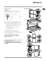 Preview for 3 page of Hotpoint RF175BG Operating Instructions Manual