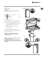 Предварительный просмотр 3 страницы Hotpoint RF187MP Operating Instructions Manual