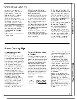 Preview for 9 page of Hotpoint RF725GP Use And Care Manual