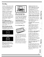 Preview for 21 page of Hotpoint RF725GP Use And Care Manual