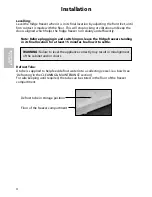 Предварительный просмотр 4 страницы Hotpoint RFA06 Instructions For Installation & Use