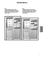 Предварительный просмотр 7 страницы Hotpoint RFA06 Instructions For Installation & Use