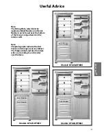 Предварительный просмотр 9 страницы Hotpoint RFA08 Instructions For Installation And Use Manual