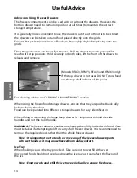 Preview for 14 page of Hotpoint RFA08 Instructions For Installation And Use Manual