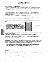 Предварительный просмотр 12 страницы Hotpoint RFA16 Instructions For Installation & Use