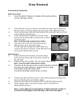 Предварительный просмотр 19 страницы Hotpoint RFA60 Instructions For Installation And Use Manual