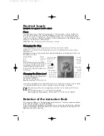 Preview for 2 page of Hotpoint RFR50V User Instructions