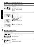 Предварительный просмотр 6 страницы Hotpoint RFUM 18Series Owner'S Manual And Installation Instructions