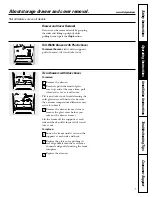 Предварительный просмотр 7 страницы Hotpoint RFUM 18Series Owner'S Manual And Installation Instructions