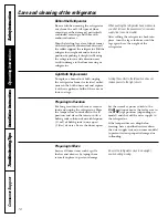 Предварительный просмотр 10 страницы Hotpoint RFUM 18Series Owner'S Manual And Installation Instructions