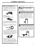 Предварительный просмотр 13 страницы Hotpoint RFUM 18Series Owner'S Manual And Installation Instructions