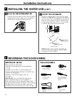 Предварительный просмотр 16 страницы Hotpoint RFUM 18Series Owner'S Manual And Installation Instructions