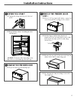 Предварительный просмотр 17 страницы Hotpoint RFUM 18Series Owner'S Manual And Installation Instructions