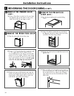 Предварительный просмотр 18 страницы Hotpoint RFUM 18Series Owner'S Manual And Installation Instructions