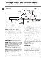 Предварительный просмотр 8 страницы Hotpoint RG 864 Instructions For Use Manual