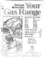 Hotpoint RGA512 Use And Care Manual preview