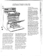 Preview for 17 page of Hotpoint RGA512 Use And Care Manual