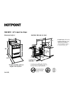 Hotpoint RGA524EW Datasheet preview