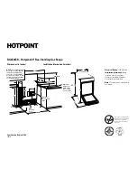 Preview for 1 page of Hotpoint RGA724EK Specifications