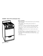 Preview for 2 page of Hotpoint RGA724EK Specifications