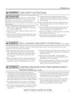 Preview for 5 page of Hotpoint RGA820 Owner'S Manual & Installation Instructions