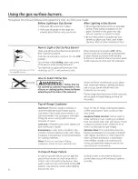 Preview for 6 page of Hotpoint RGA820 Owner'S Manual & Installation Instructions