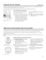 Preview for 11 page of Hotpoint RGA820 Owner'S Manual & Installation Instructions