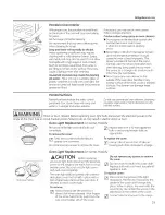 Preview for 19 page of Hotpoint RGA820 Owner'S Manual & Installation Instructions