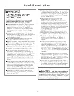 Preview for 21 page of Hotpoint RGA820 Owner'S Manual & Installation Instructions