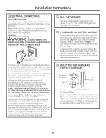 Preview for 26 page of Hotpoint RGA820 Owner'S Manual & Installation Instructions