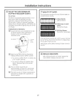 Preview for 27 page of Hotpoint RGA820 Owner'S Manual & Installation Instructions