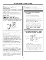 Preview for 58 page of Hotpoint RGA820 Owner'S Manual & Installation Instructions