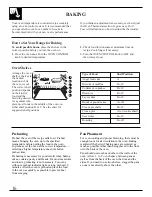 Preview for 16 page of Hotpoint RGB501 Use And Care & Installation