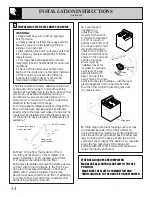 Preview for 34 page of Hotpoint RGB506 Use & Installation Manual