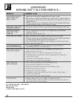 Preview for 38 page of Hotpoint RGB506 Use & Installation Manual