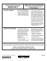 Preview for 40 page of Hotpoint RGB506 Use & Installation Manual