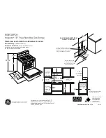 Hotpoint RGB518PCH Installation Information preview