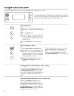 Предварительный просмотр 8 страницы Hotpoint RGB524 Owner'S Manual