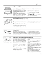 Предварительный просмотр 19 страницы Hotpoint RGB524 Owner'S Manual