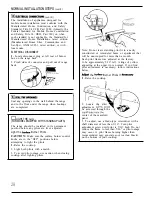 Preview for 28 page of Hotpoint RGB524EN Use And Care & Installation