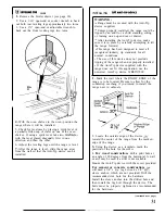 Preview for 31 page of Hotpoint RGB524EN Use And Care & Installation