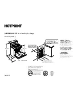 Preview for 1 page of Hotpoint RGB528BEAAD Installation Information