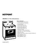 Preview for 2 page of Hotpoint RGB528BEACT Installation Information