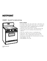 Preview for 2 page of Hotpoint RGB528PENWW Specification