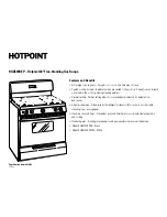 Preview for 2 page of Hotpoint RGB530DEP Datasheet