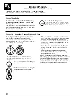 Preview for 18 page of Hotpoint RGB744 Use And Care & Installation